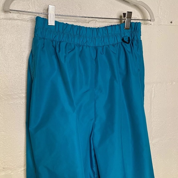 Vtg 90s Y2K Columbia Pull On Ski Snow Pants Turquoise & Purple Womens Size Large - Picture 3 of 12